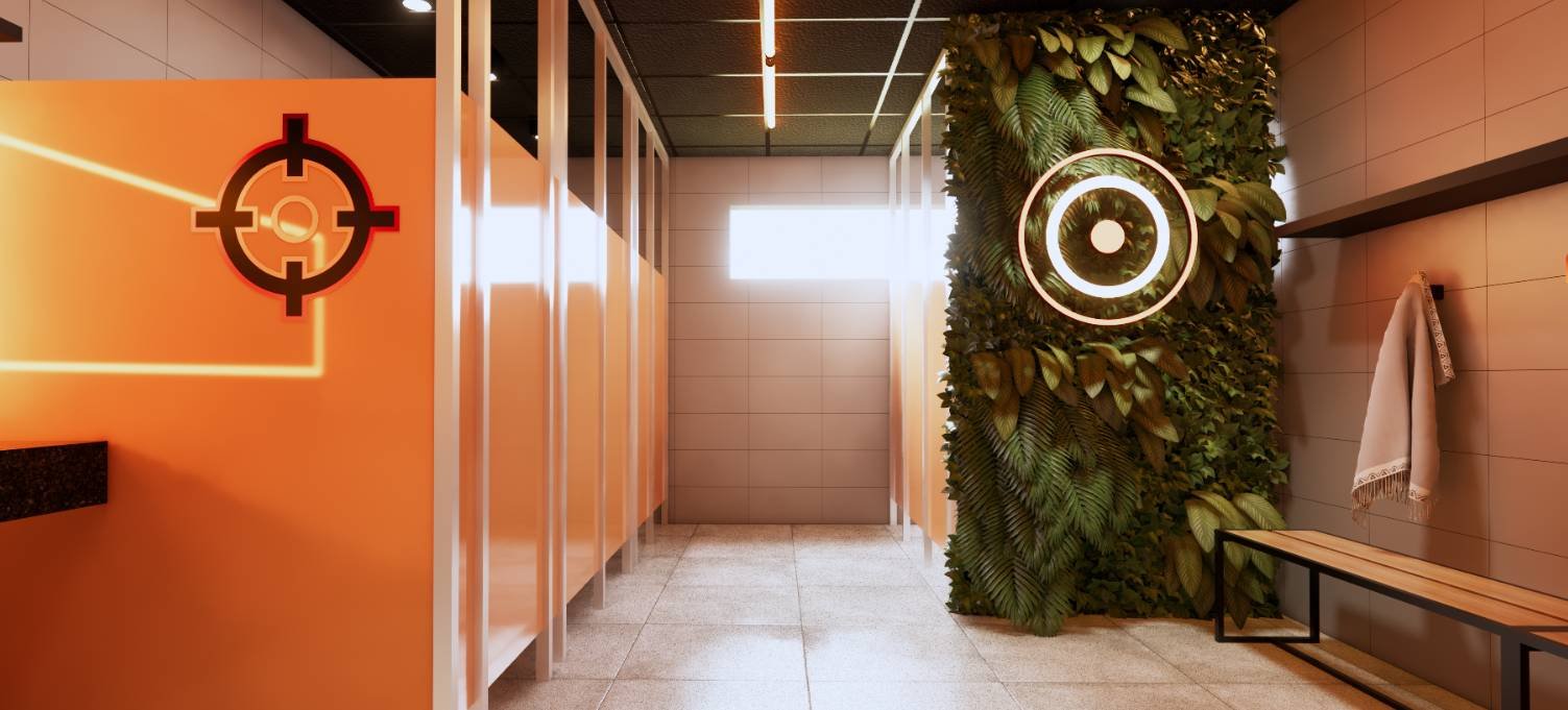 Espaço reservado para foto da estrutura da Target Gym