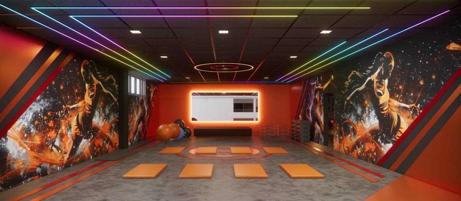 Espaço reservado para foto da estrutura da Target Gym